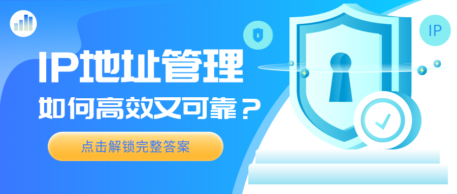 如何讓IP地址管理更加高效可靠？點(diǎn)擊解鎖完整答案